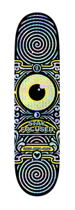 "STAY FOCUSED" Yellow