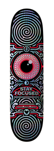 "STAY FOCUSED" RED
