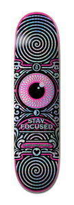 "STAY FOCUSED" PINK